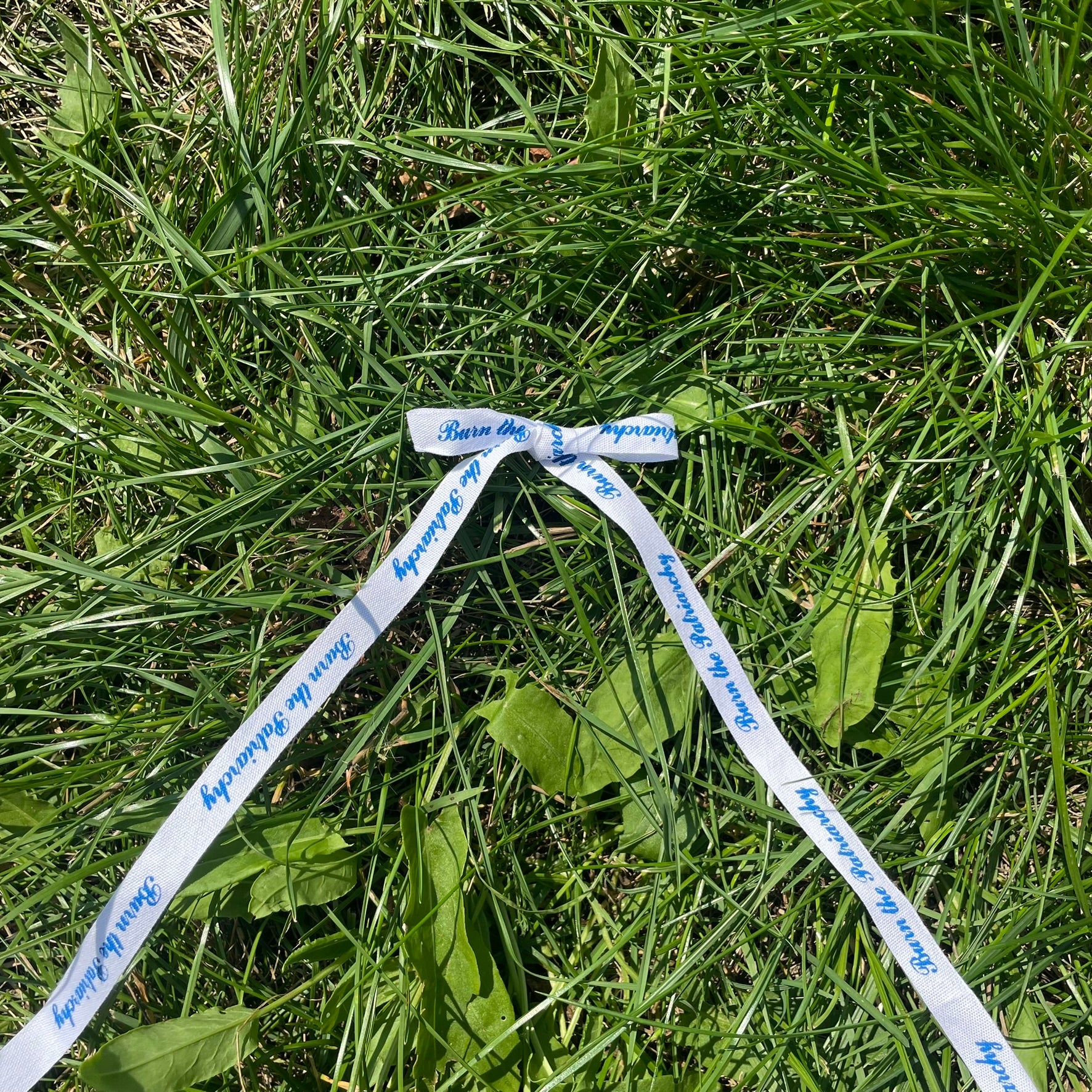 Cotton ribbon