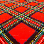 Feminist Tartan fabric