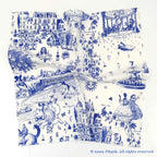 Bandana Feminist Toile de Jouy