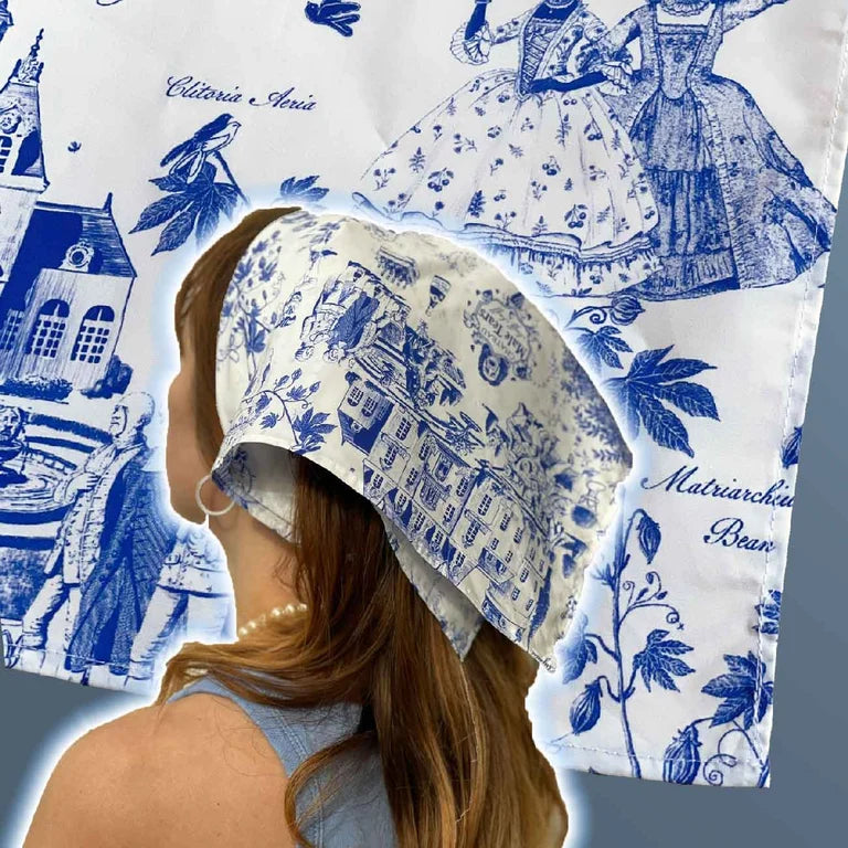 Bandana Feminist Toile de Jouy