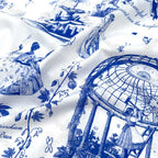 Feminist Toile de Jouy fabric