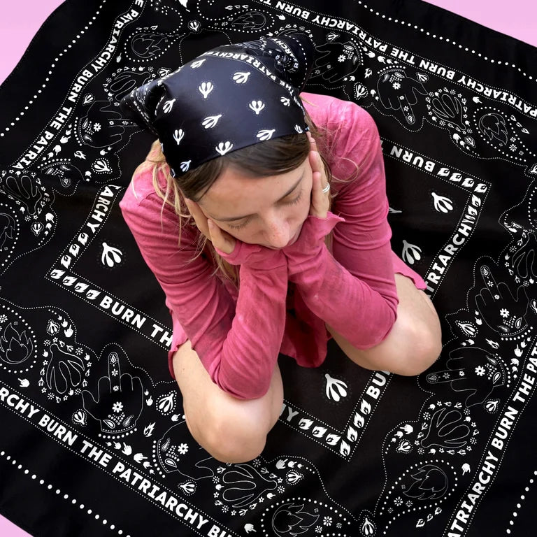 Bandana Burn the Patriarchy