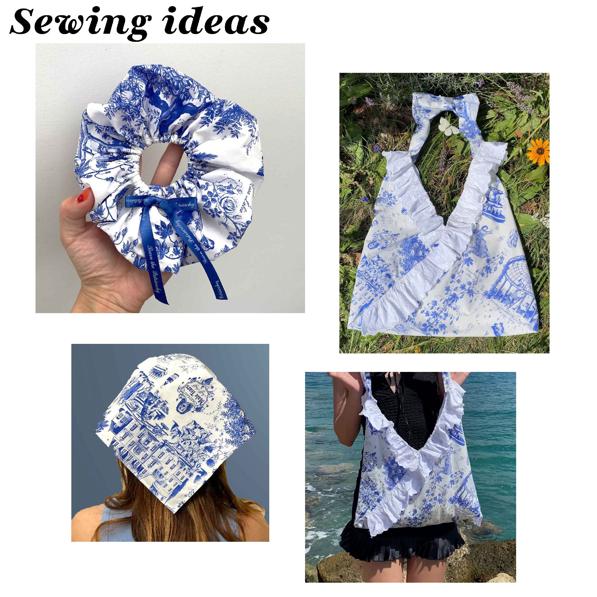 Feminist Toile de Jouy fabric