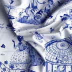 PRE-ORDER Feminist Toile de Jouy heavy fabric