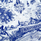 Feminist Toile de Jouy fabric