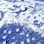 Feminist Toile de Jouy fabric