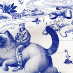 PRE-ORDER Feminist Toile de Jouy heavy fabric