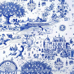 Feminist Toile de Jouy fabric