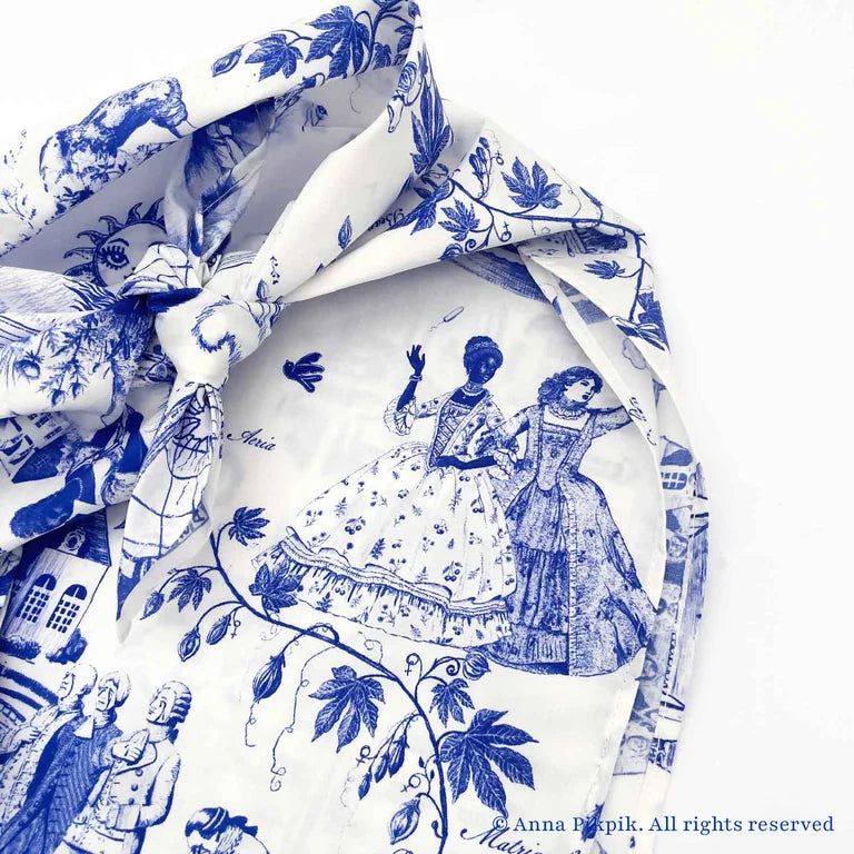 Bandana Feminist Toile de Jouy