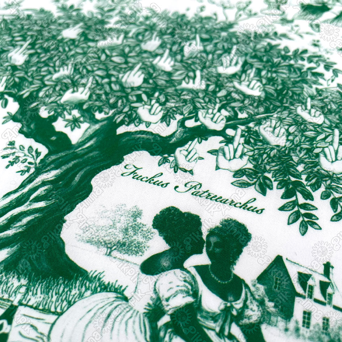 PRE-ORDER Feminist Toile de Jouy fabric