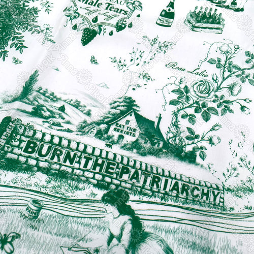 PRE-ORDER Feminist Toile de Jouy fabric