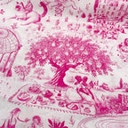 Feminist Toile de Jouy fabric