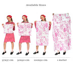 Feminist Toile de Jouy fabric