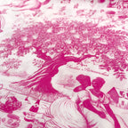 Feminist Toile de Jouy fabric